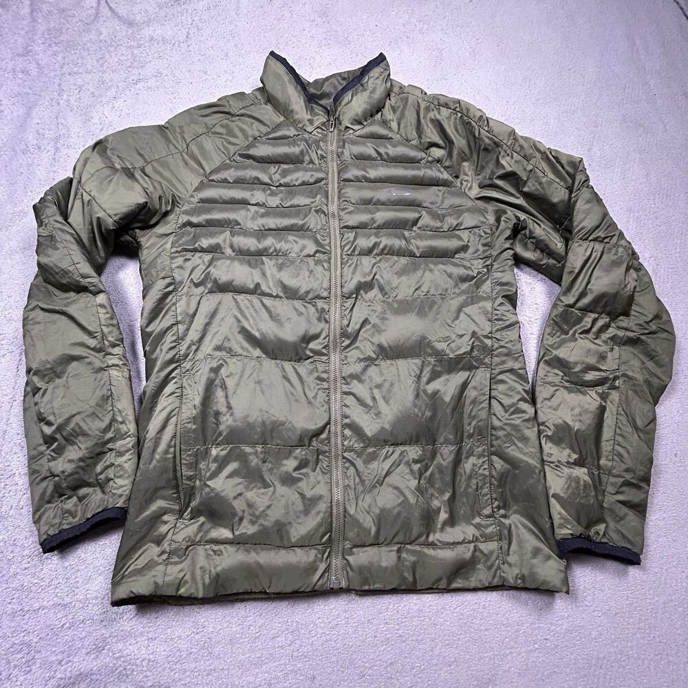Oakley Thermofill Ellipse Bomber Jacket Mens M Quilted Puffer Gorpcore Full Zip